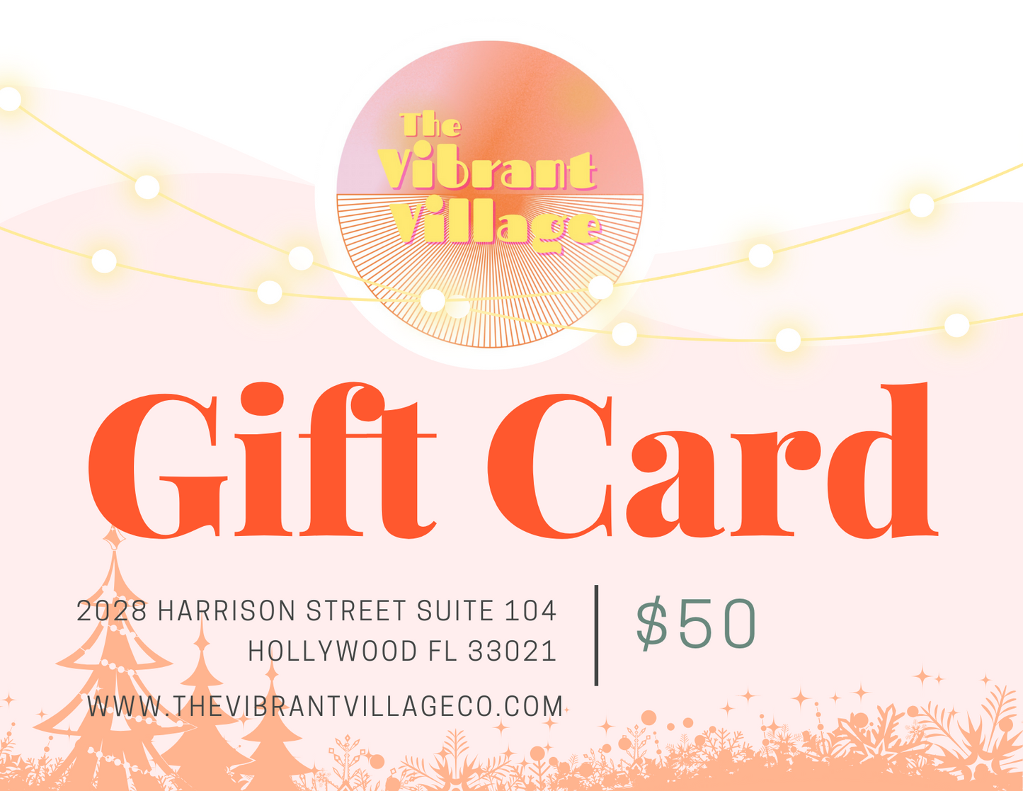 The Gift Card of The Vibrant Village
