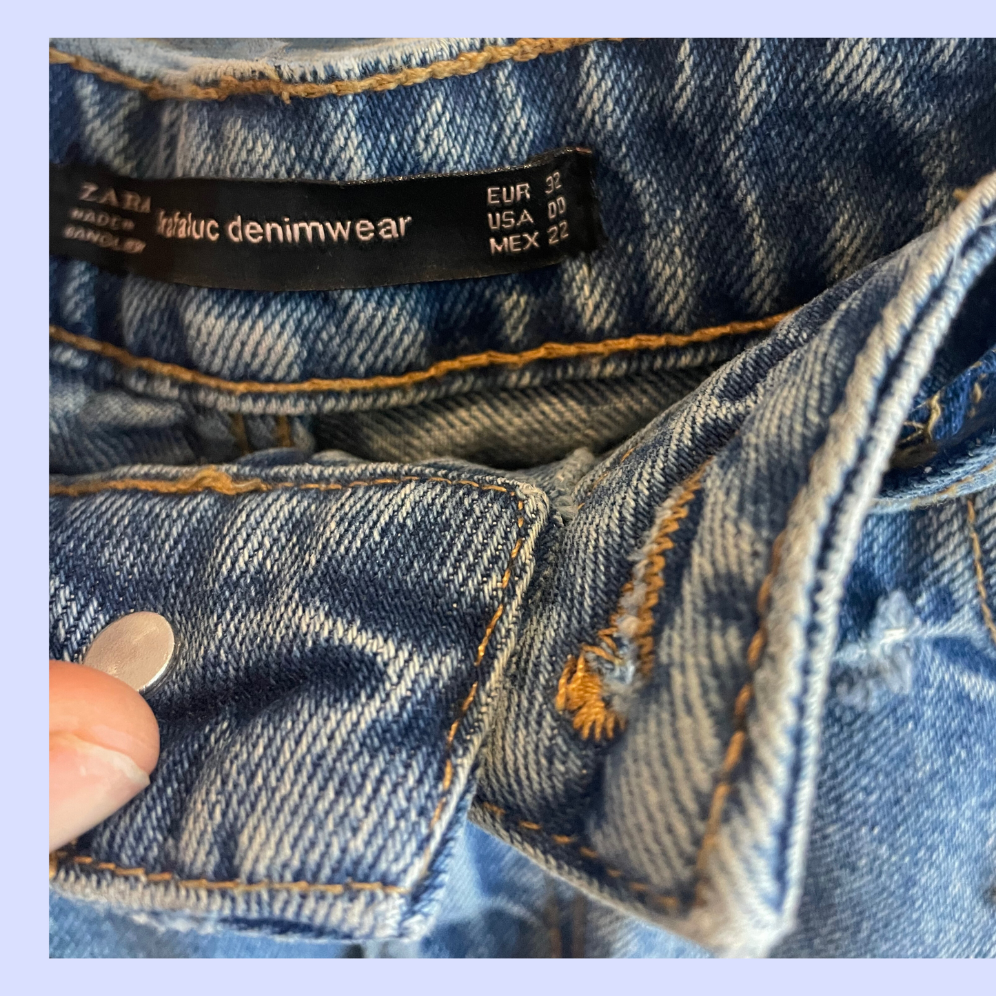 Y2K Zara Denim and Stars